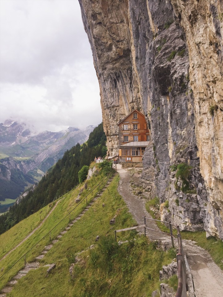 Aescher Cliff Hotel + Restaurant – Wasserauen,&nbsp;Switzerland